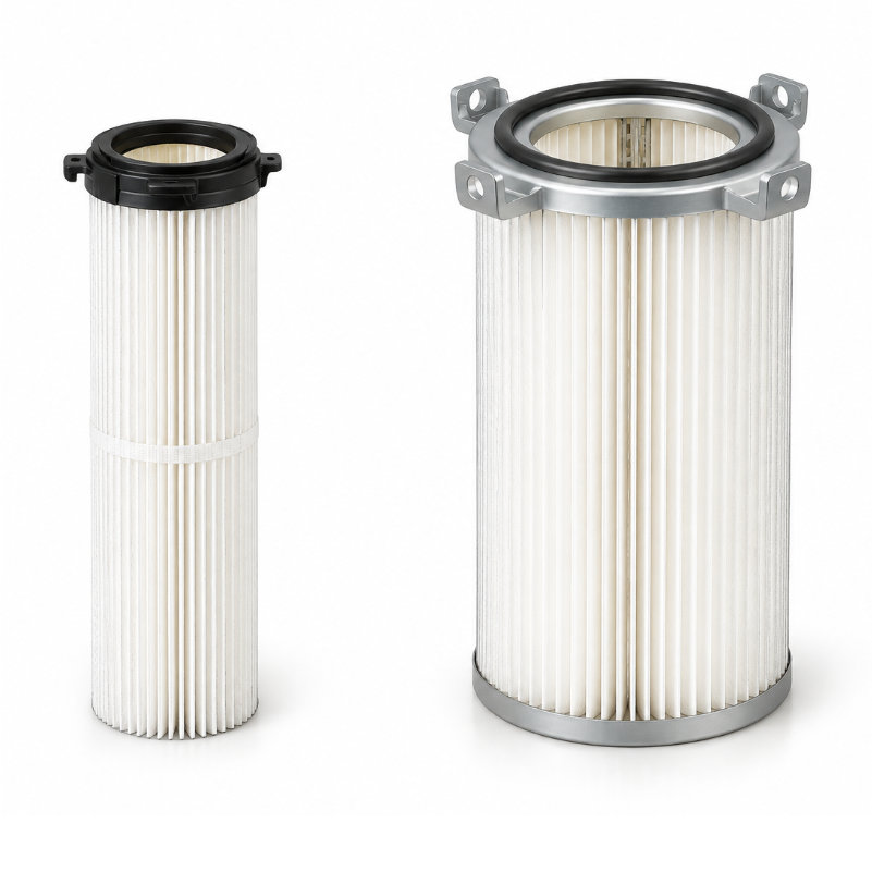 Curly Bracket Filters Cylindrical Filter